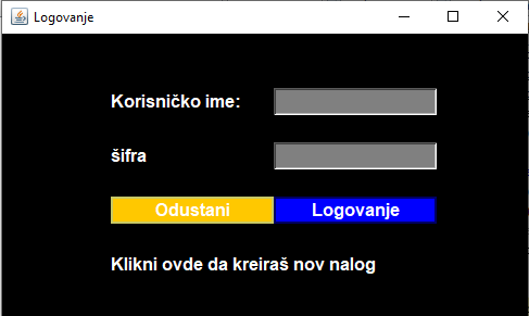 Grafički korisnički interfejs GUI