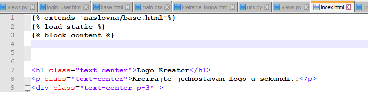 Logo Kreator templejt-index.html-load static